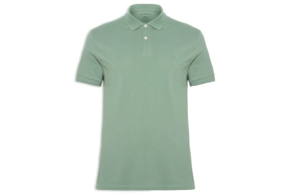 Polo Masculina Básica Piquet - Verde 