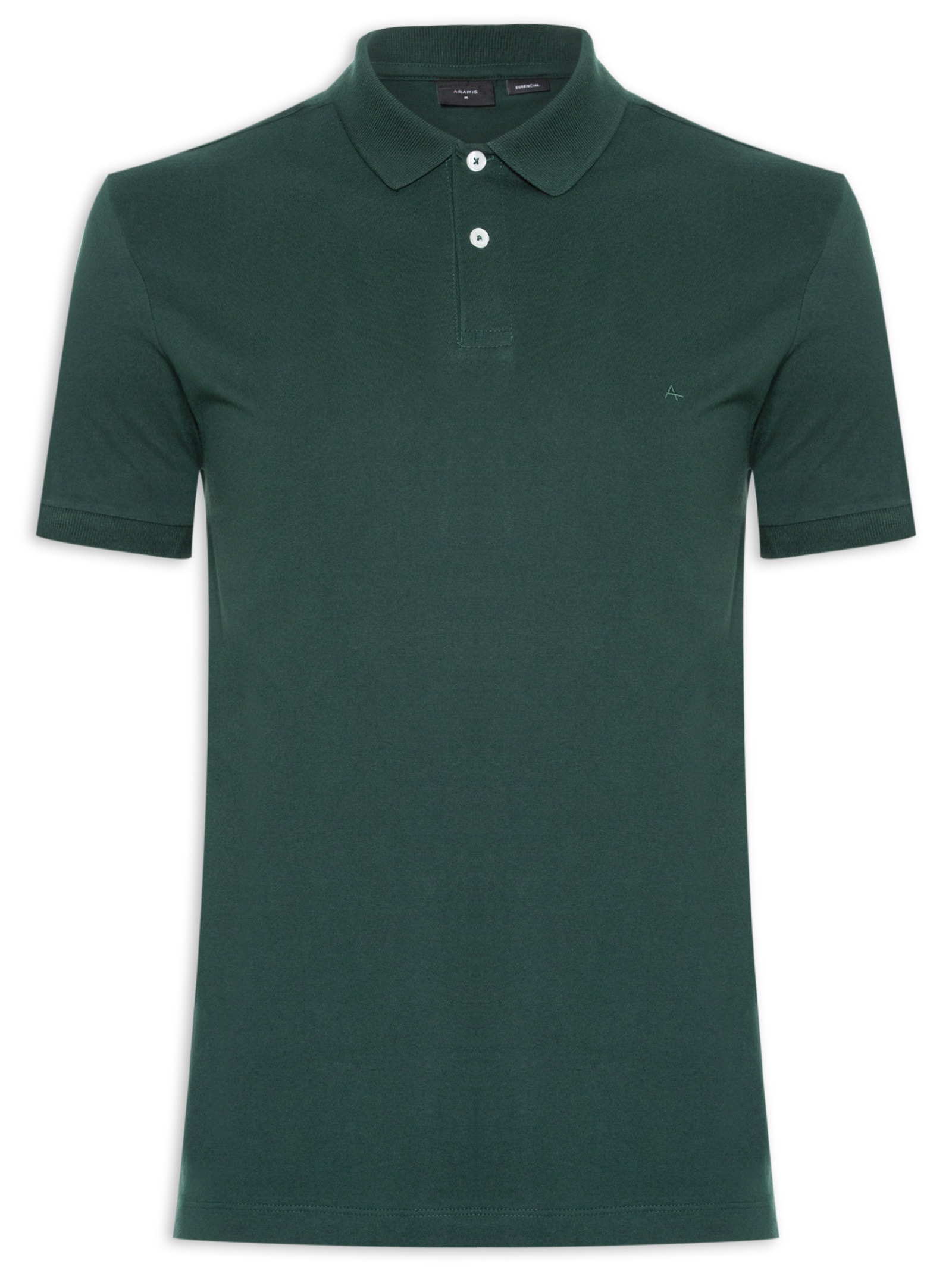 Polo Masculina Básica Regular Fit em 1/2 Malha Lisa Vinho  Aramis