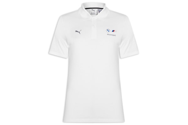 Pólo Masculina  BMW M Motorsport Essentials – Branco