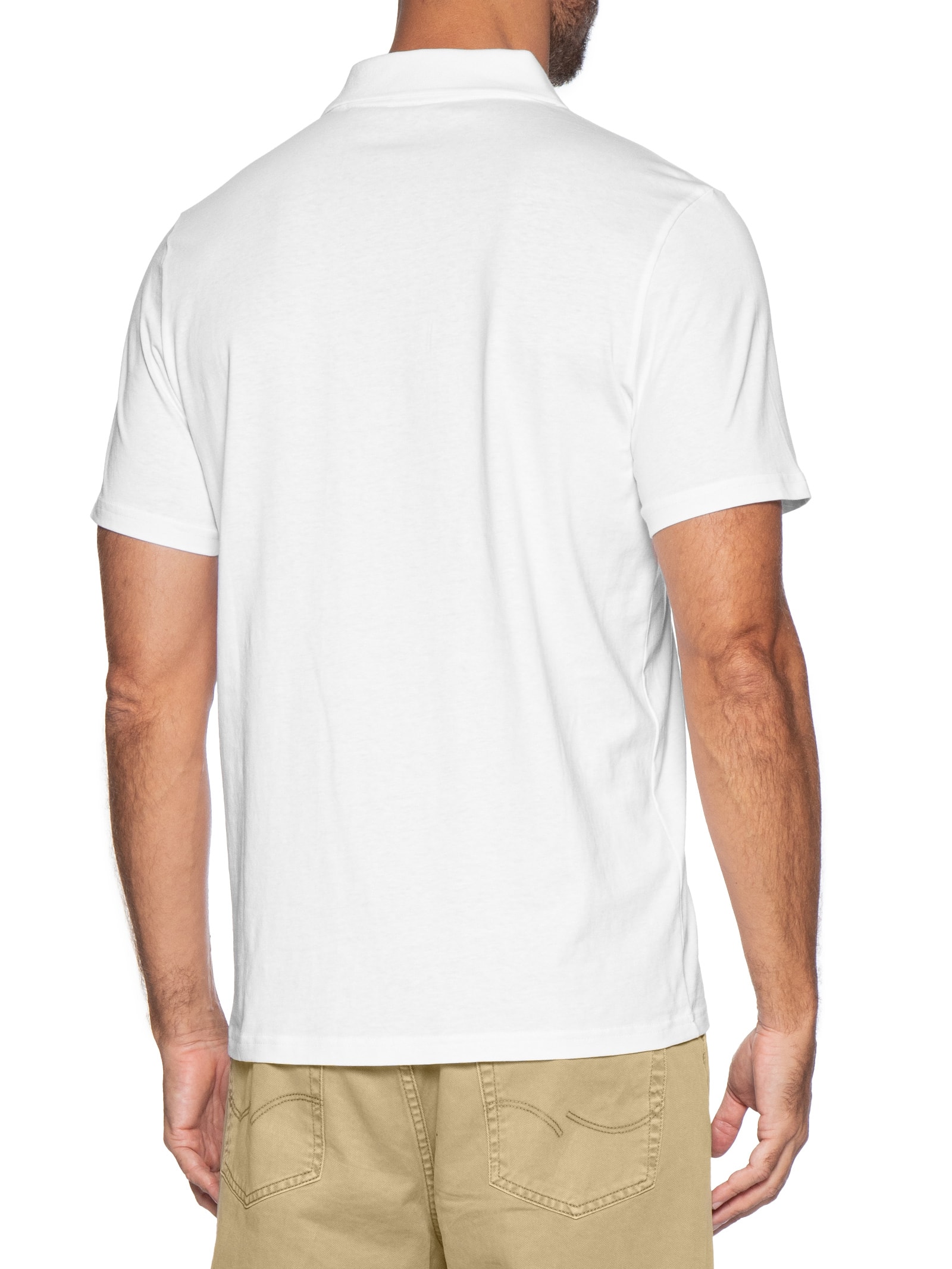 Pólo Masculina  BMW M Motorsport Essentials – Branco Puma