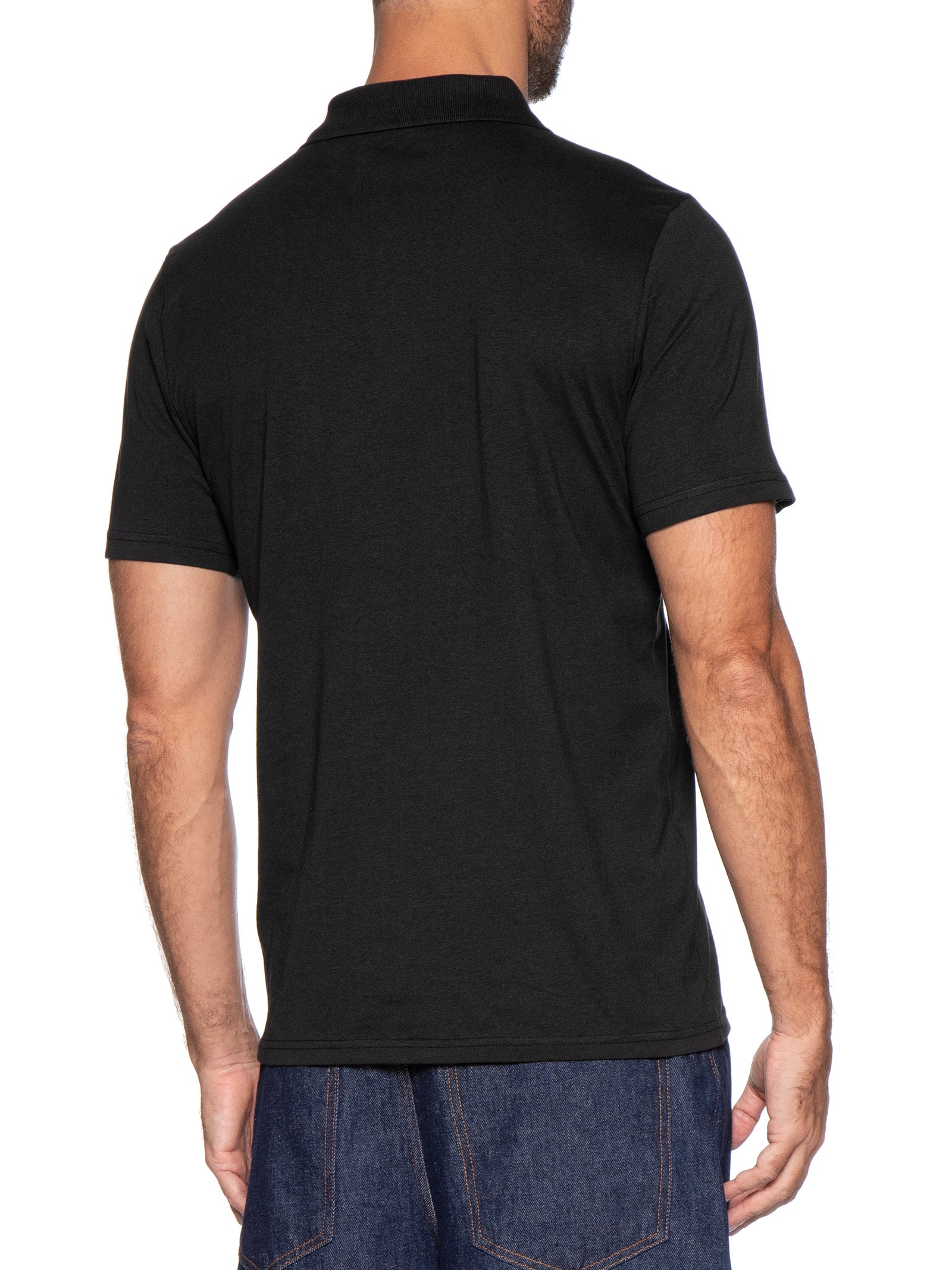 Pólo Masculina  BMW M Motorsport Essentials – Preto Puma