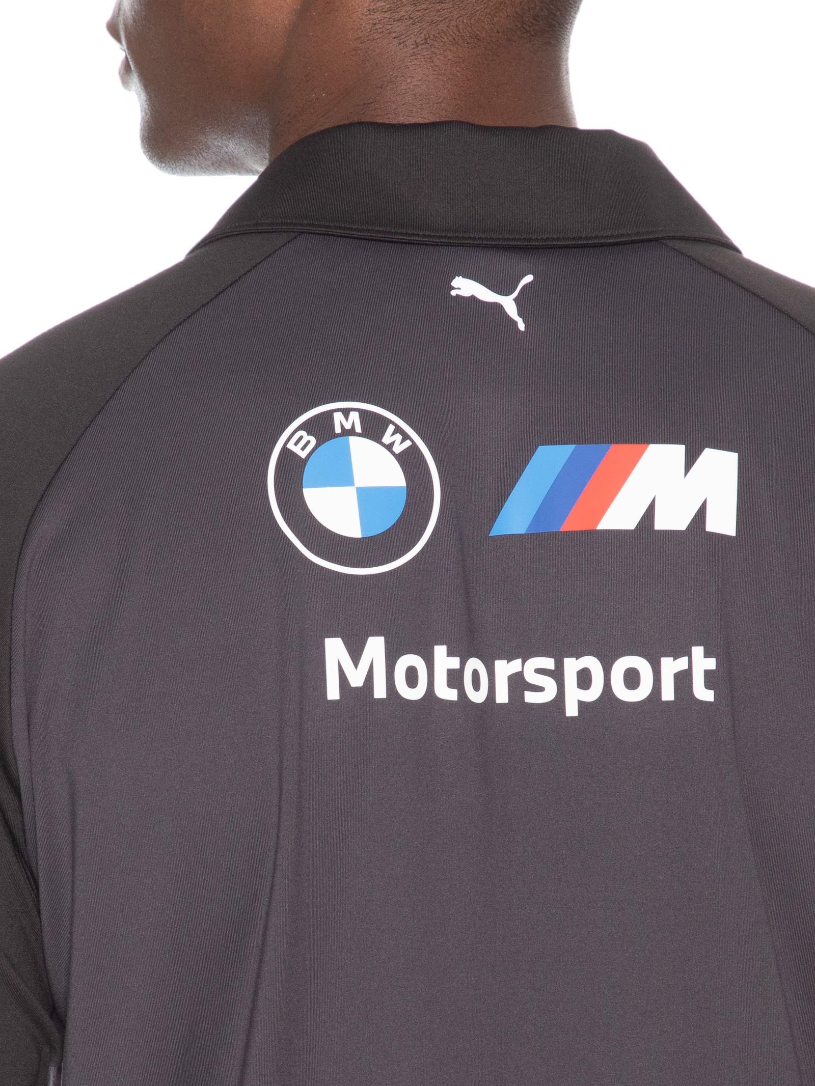 Polo Masculina BMW Replica PUMATECH Preto Puma + Bmw
