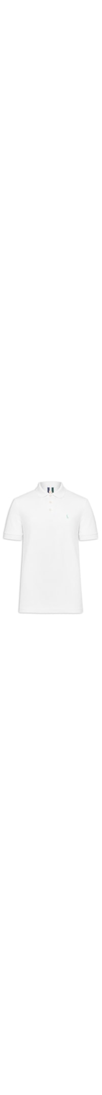 Polo Masculina Bordado Pica-Pau Com Caixa Presenteável – Branco