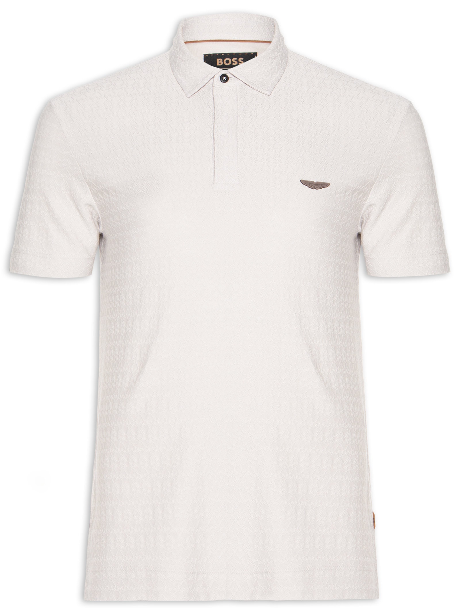 Polo Masculina Boss X Aston Martin L-Tracy Am 254 Cinza Boss