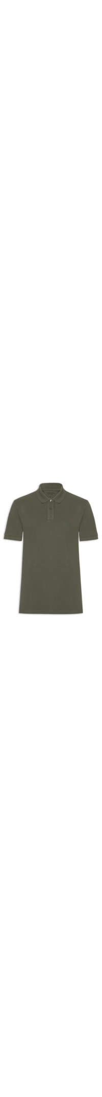Polo Masculina Brasão Embossed Color - Verde