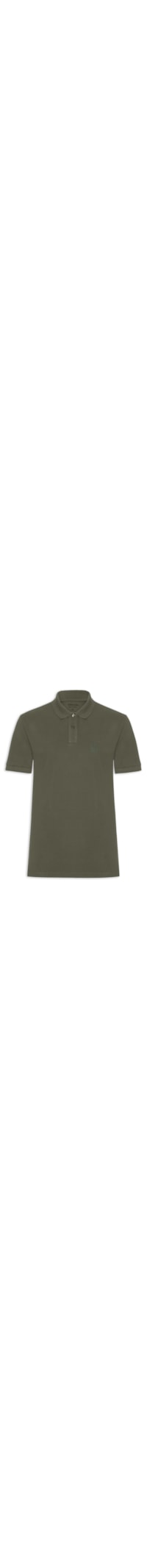 Polo Masculina Brasão Embossed Color - Verde