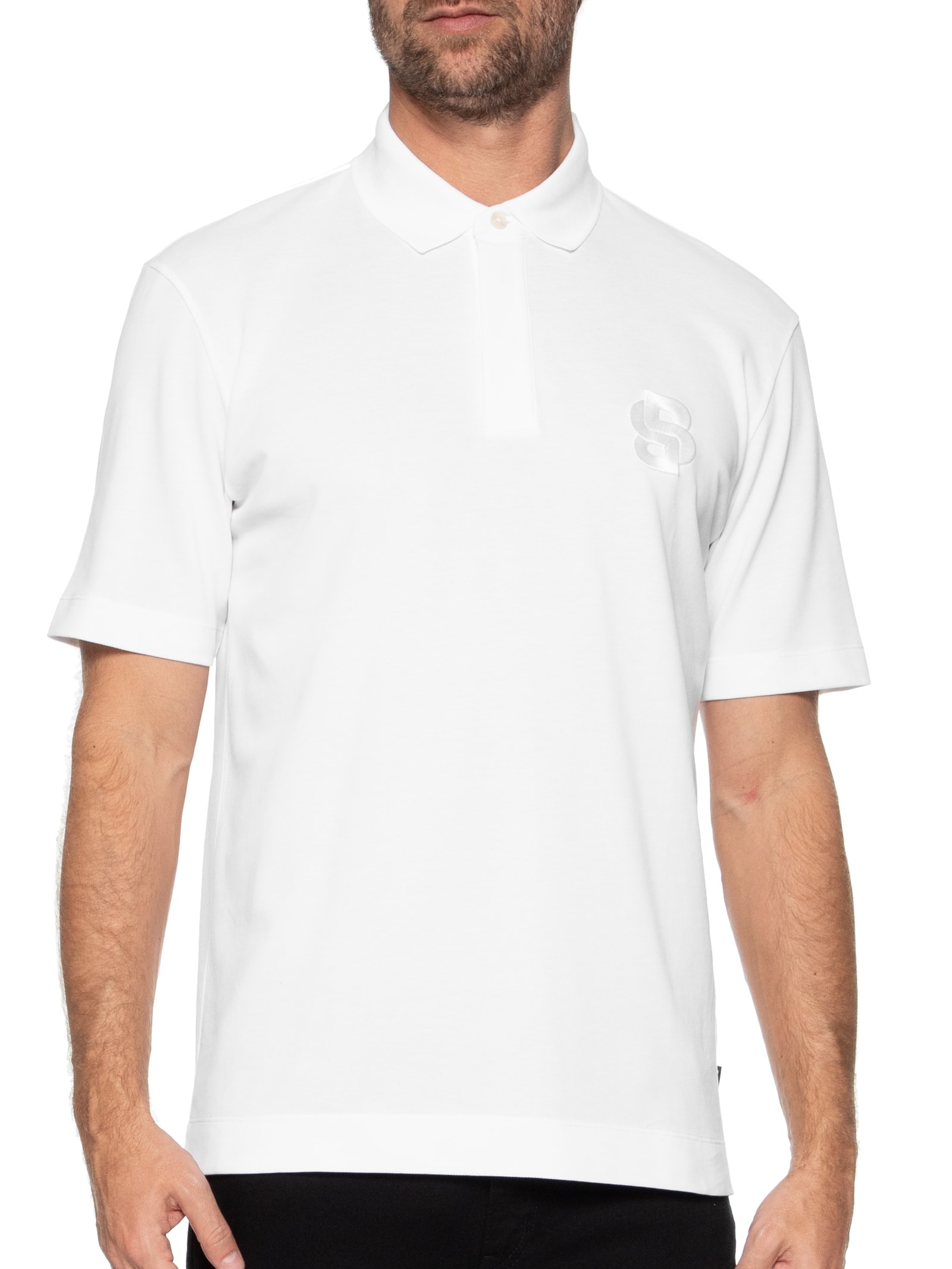 Polo Masculina C-Payto 23 Branco Boss