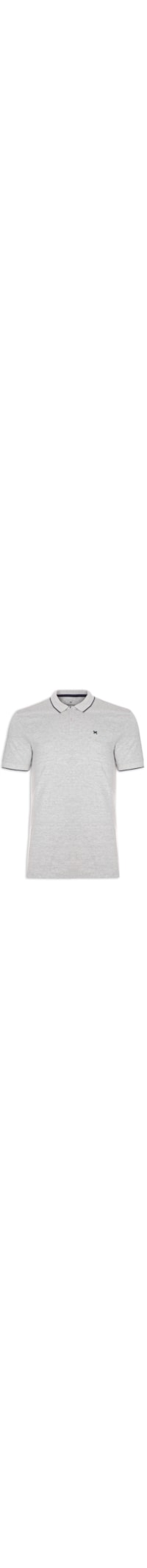 Polo Masculina - Cinza