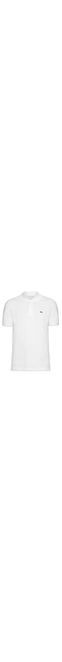 Polo Masculina Classic Fit L.12.12 Em Piquet De Algodão - Branco