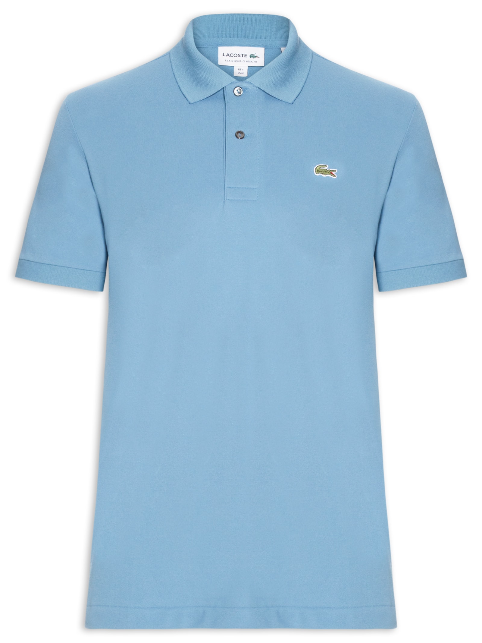 Polo Masculina Classic Fit L.12.12 Light Piquet Azul Lacoste