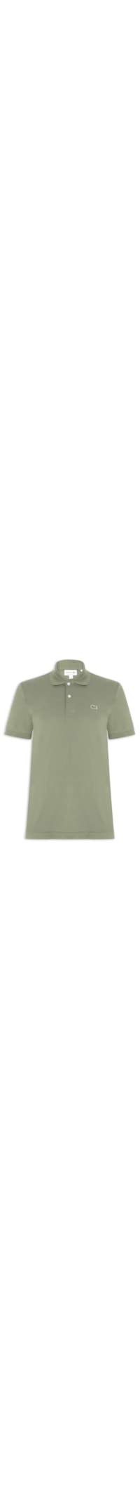 Polo Masculina Classic Fit L.12.12 Light Piquet - Verde