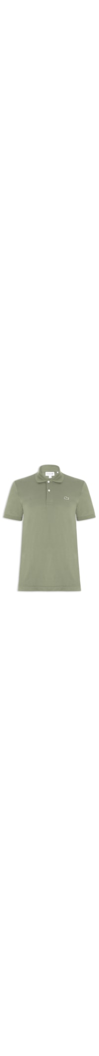 Polo Masculina Classic Fit L.12.12 Light Piquet - Verde
