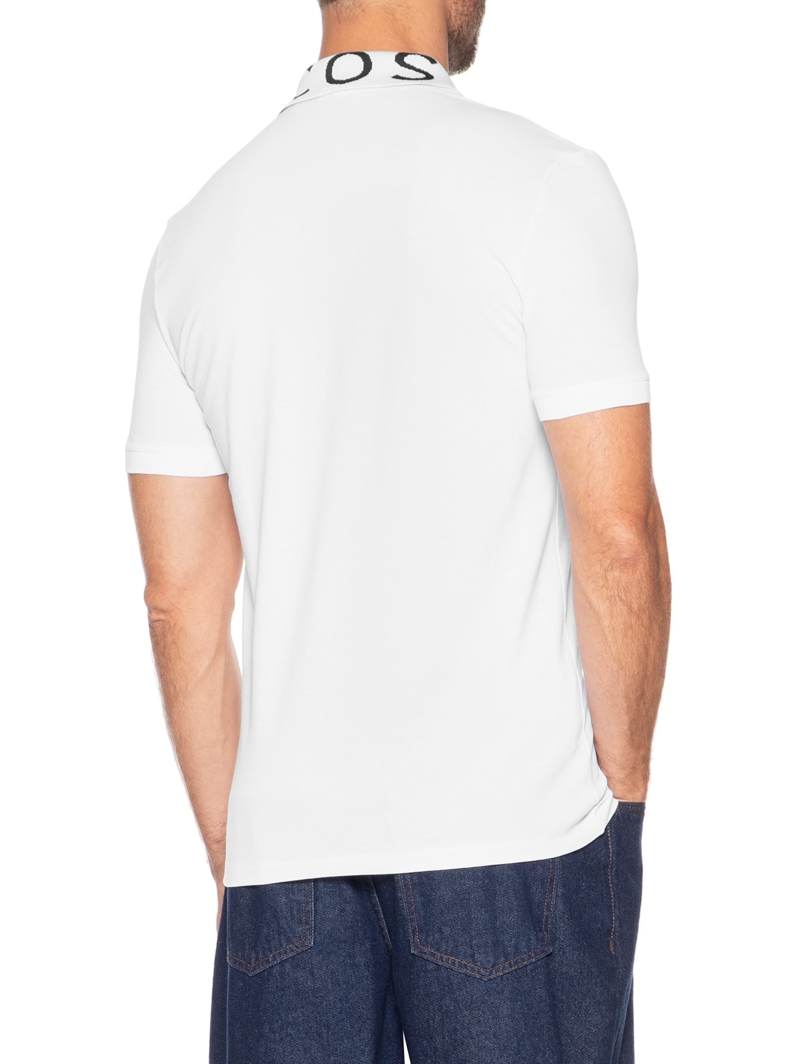 Polo Masculina Classic Fit Movement Petit Piquet Branco Lacoste