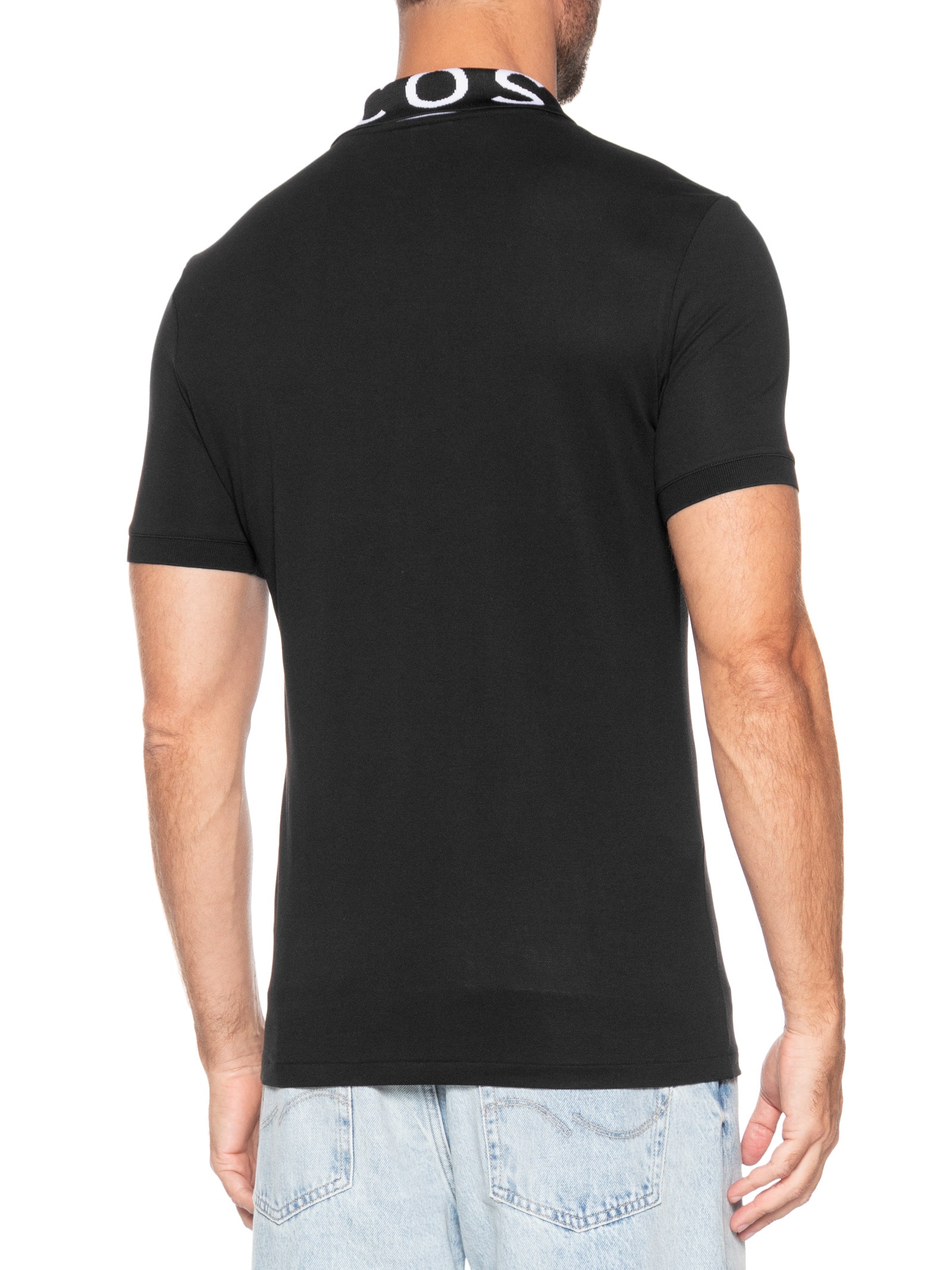 Polo Masculina Classic Fit Movement Petit Piquet Preto Lacoste