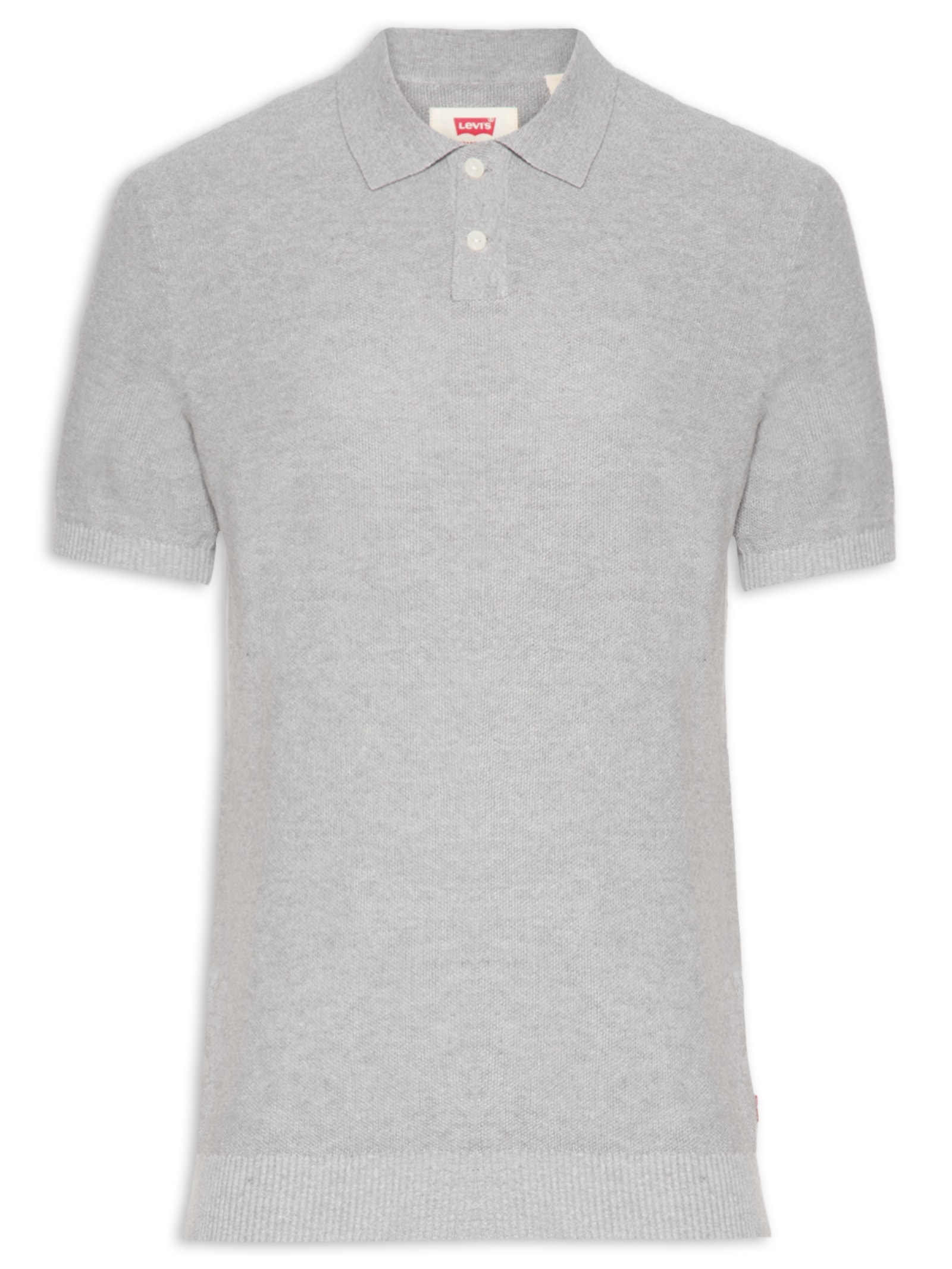 Polo Masculina Classic Fit Tricot Cinza Levi's