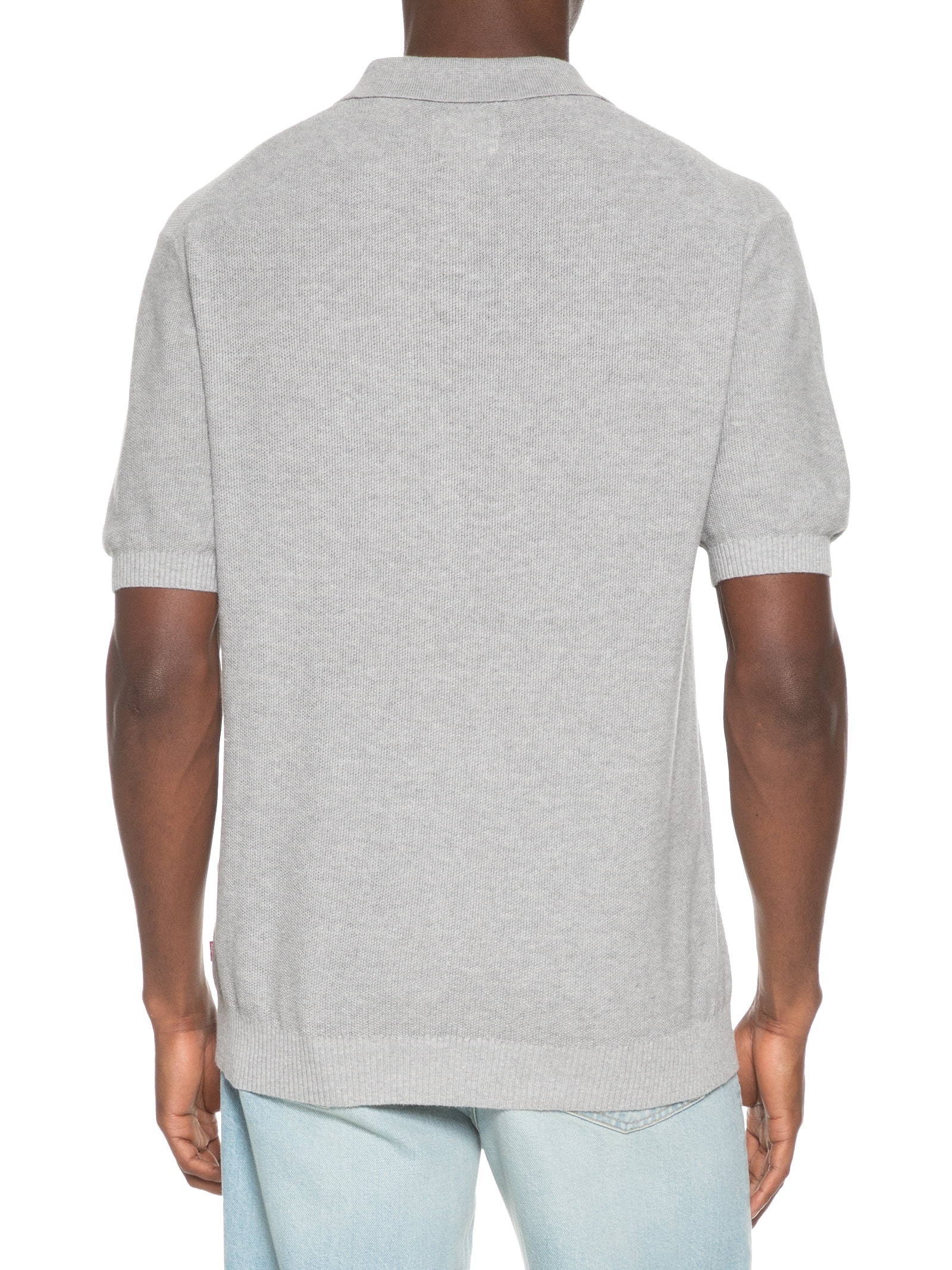 Polo Masculina Classic Fit Tricot Cinza Levi's