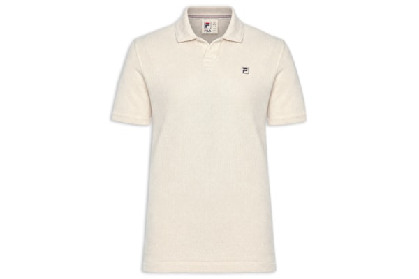 Polo Masculina Comfort Knit - Off White