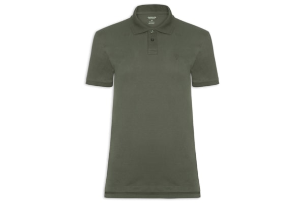 Pólo Masculina Coroa Comfort - Verde