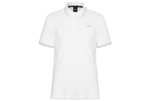 Polo Masculina Cotton Piquet Paddy - Branco