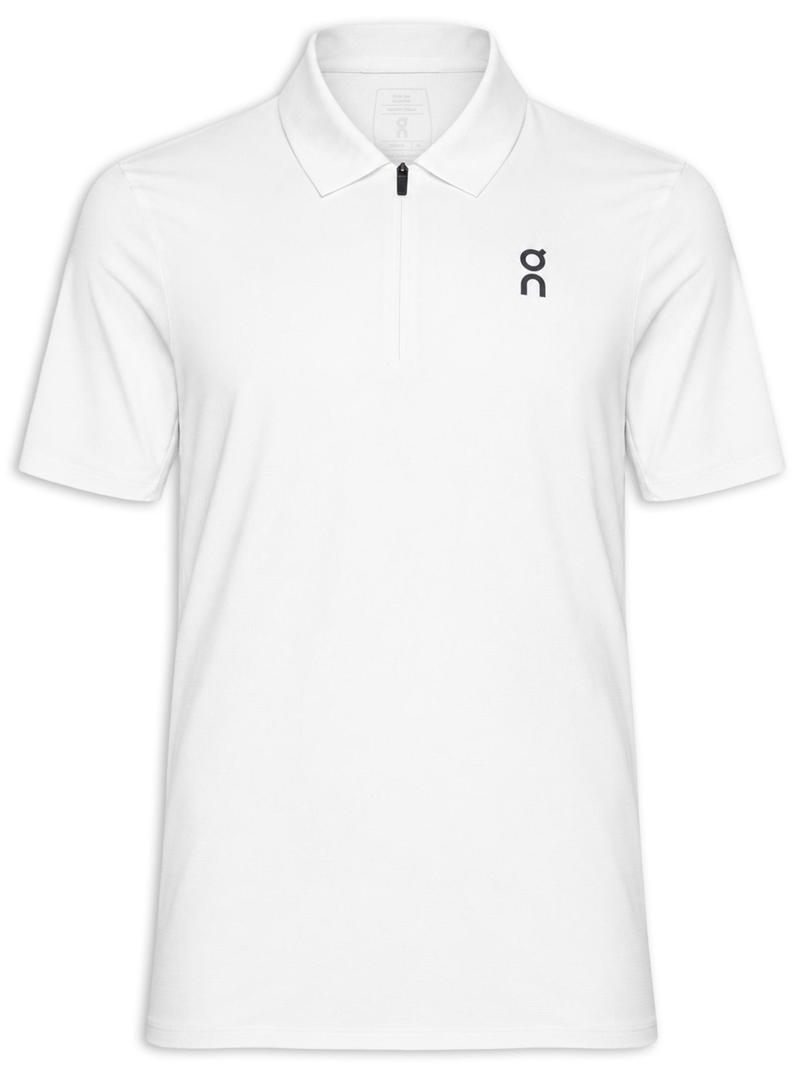 Polo Masculina Court Branco On Running