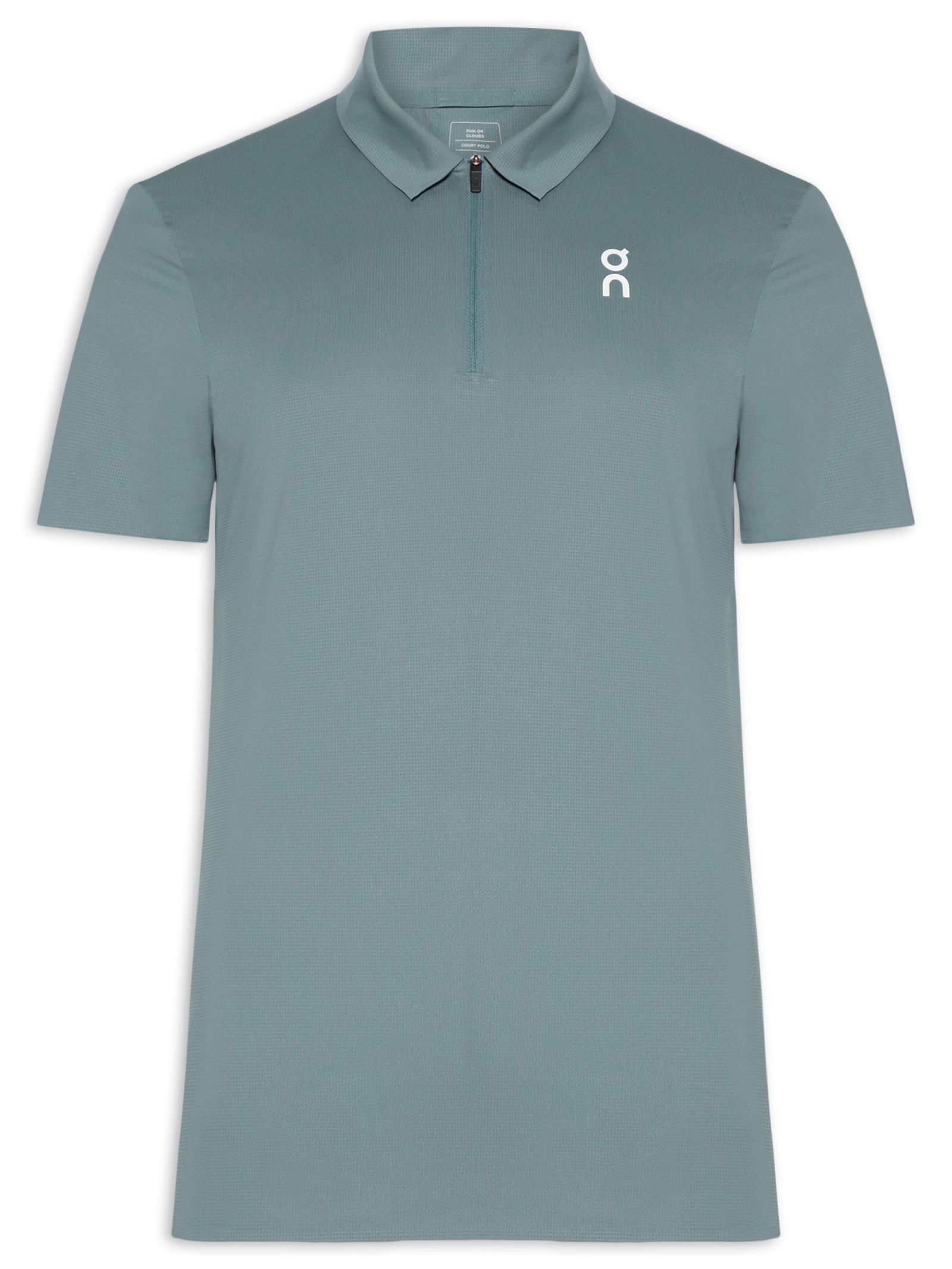 Polo Masculina Court Polo 1 Azul On Running