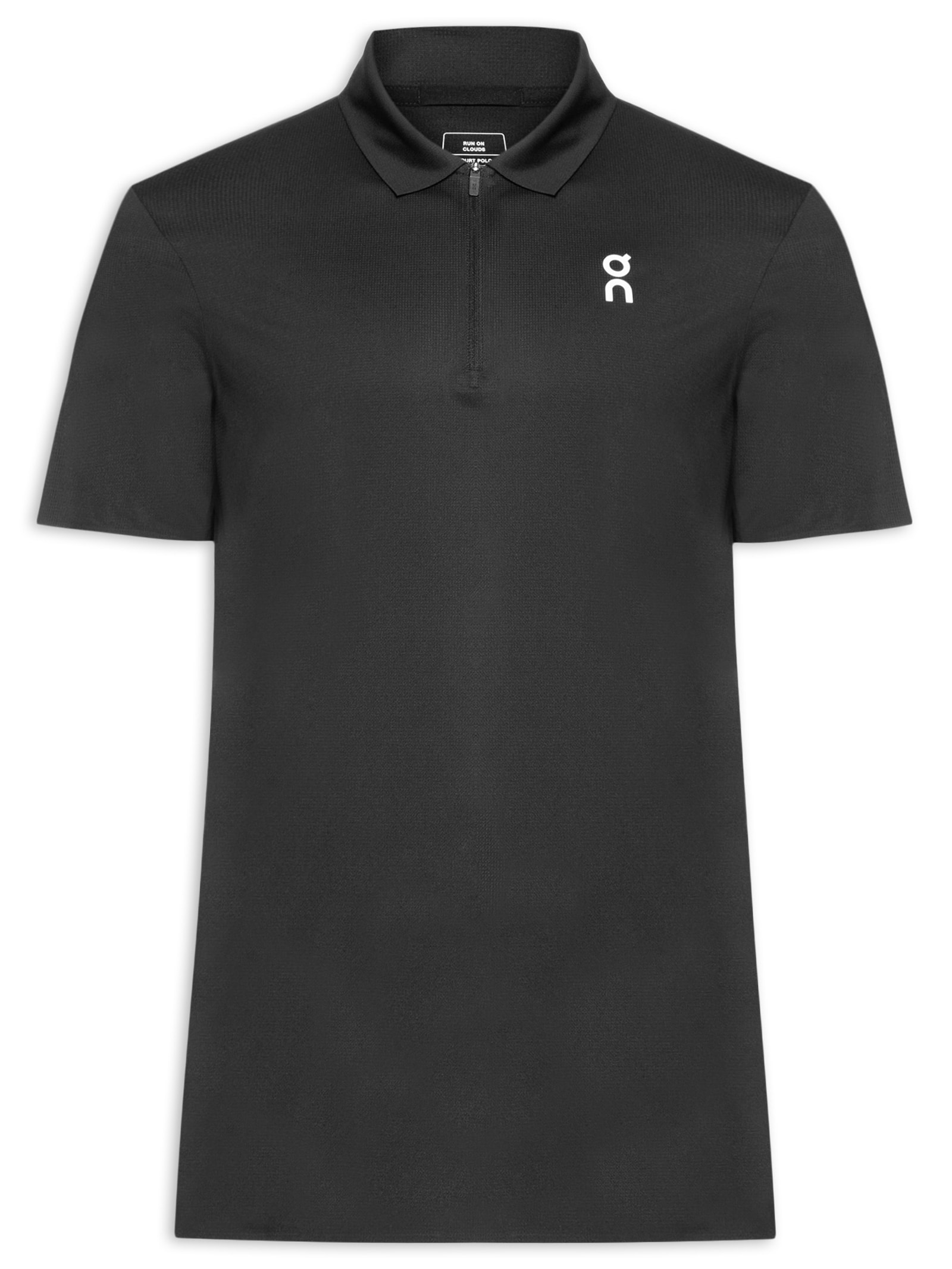 Polo Masculina Court Polo 1 Preto On Running