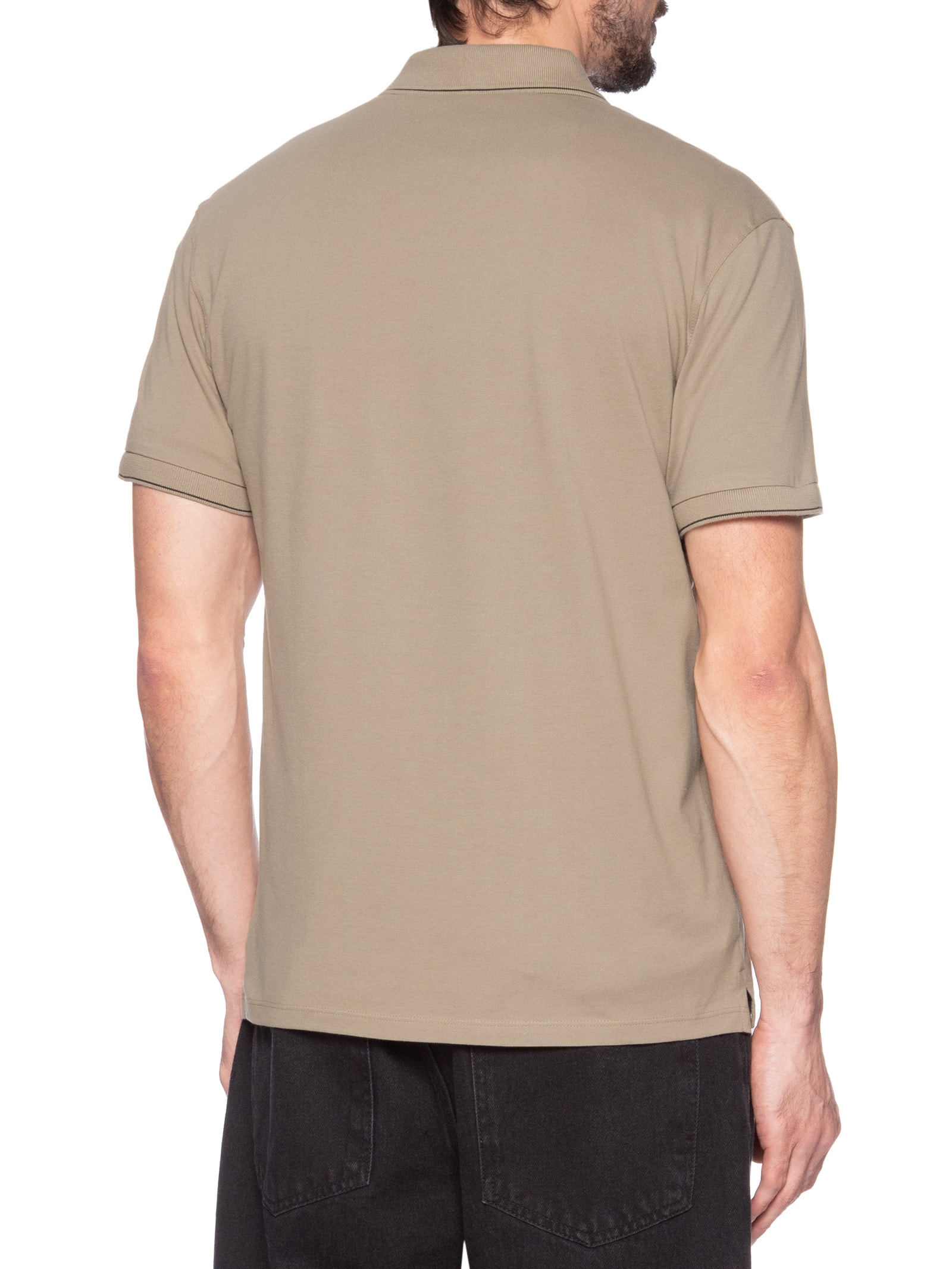 Polo Masculina Creta Bege John John