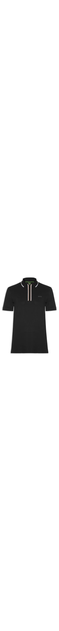 Polo Masculina Crew Neck TS-Logo Slim fit - Preto