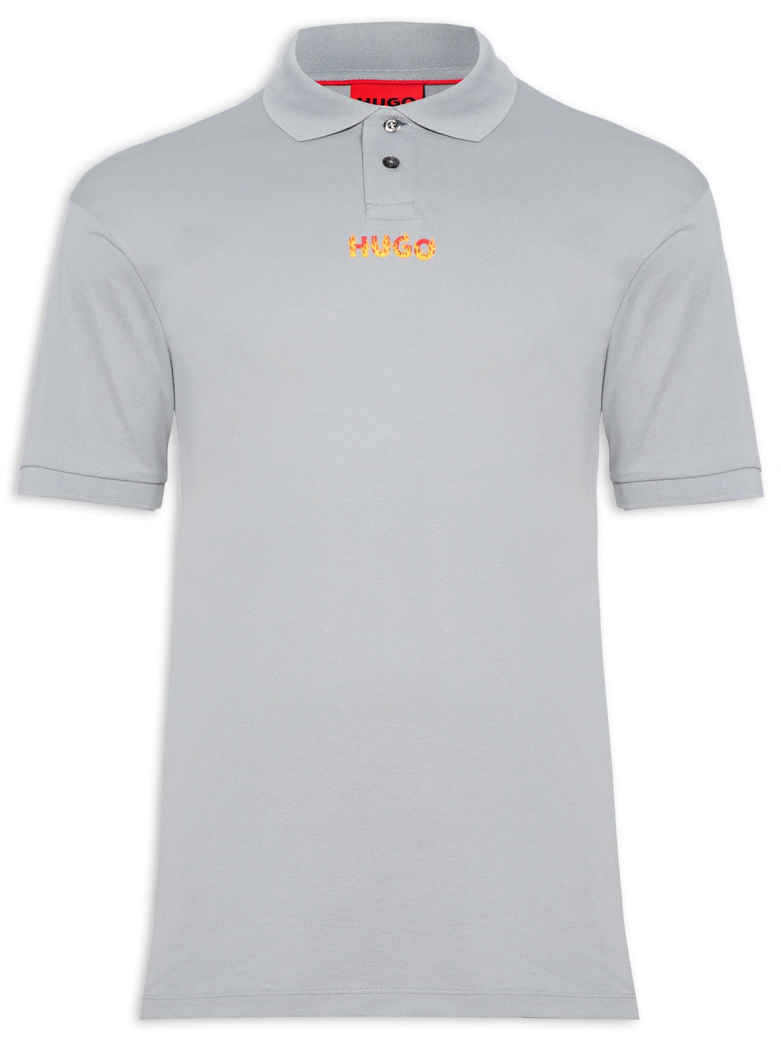 Polo Masculina Dalio 10253147 01 Cinza Hugo