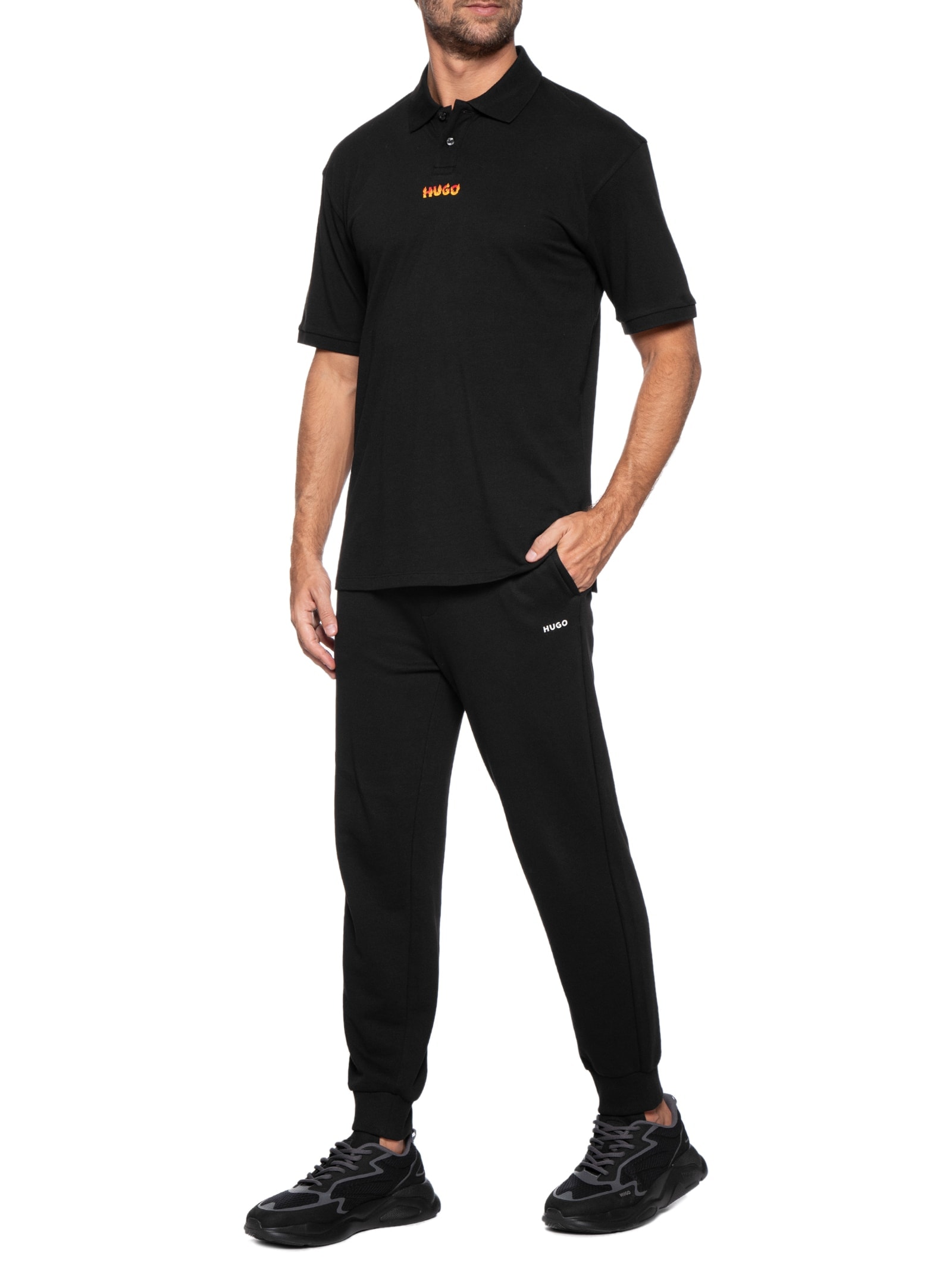 Polo Masculina Dalio 10253147 01 Preto Hugo