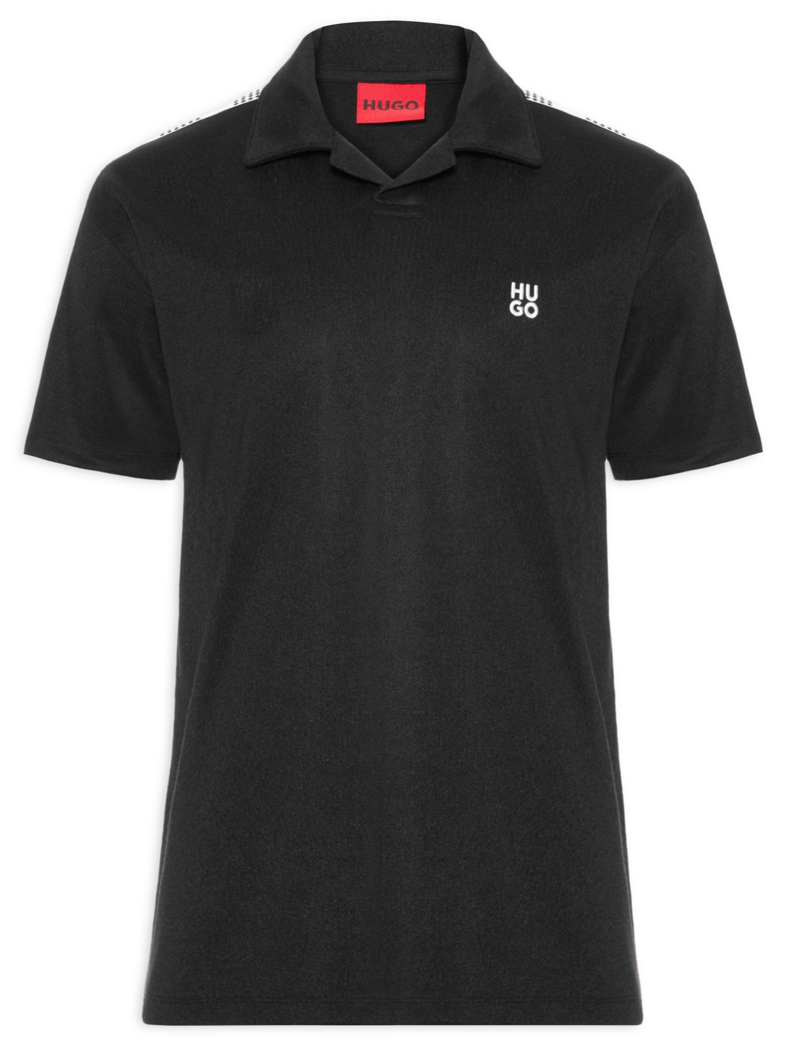 Polo Masculina Dalpars Preto Hugo