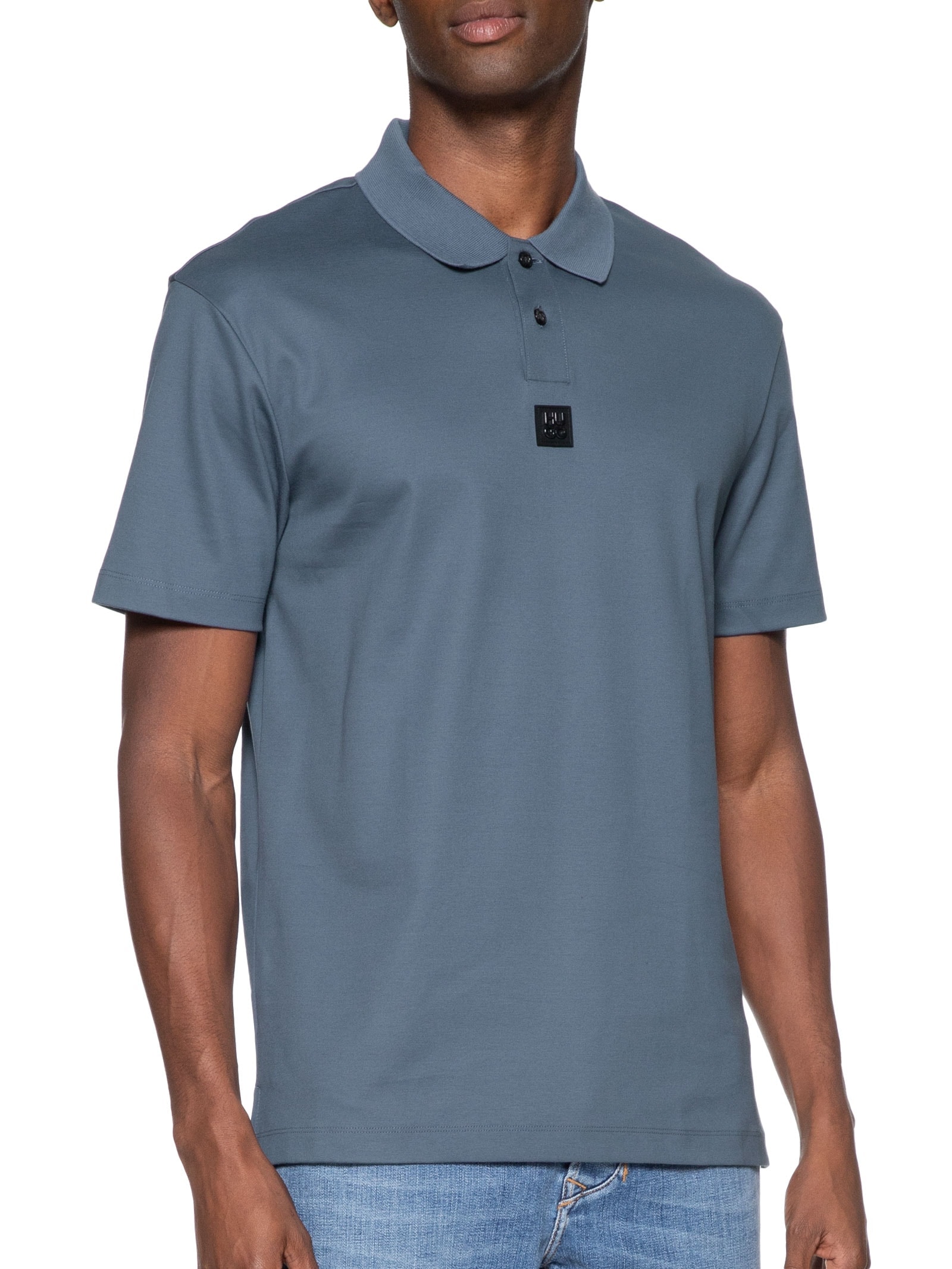 Polo Masculina Deabono Azul Hugo