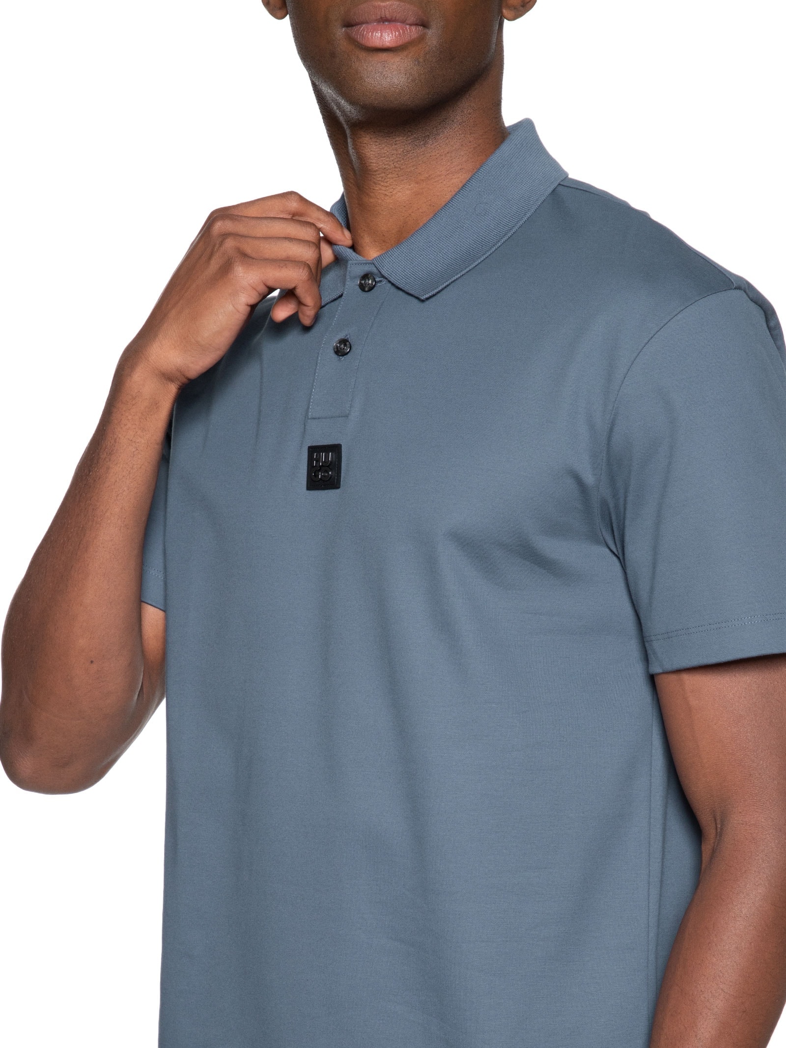 Polo Masculina Deabono Azul Hugo
