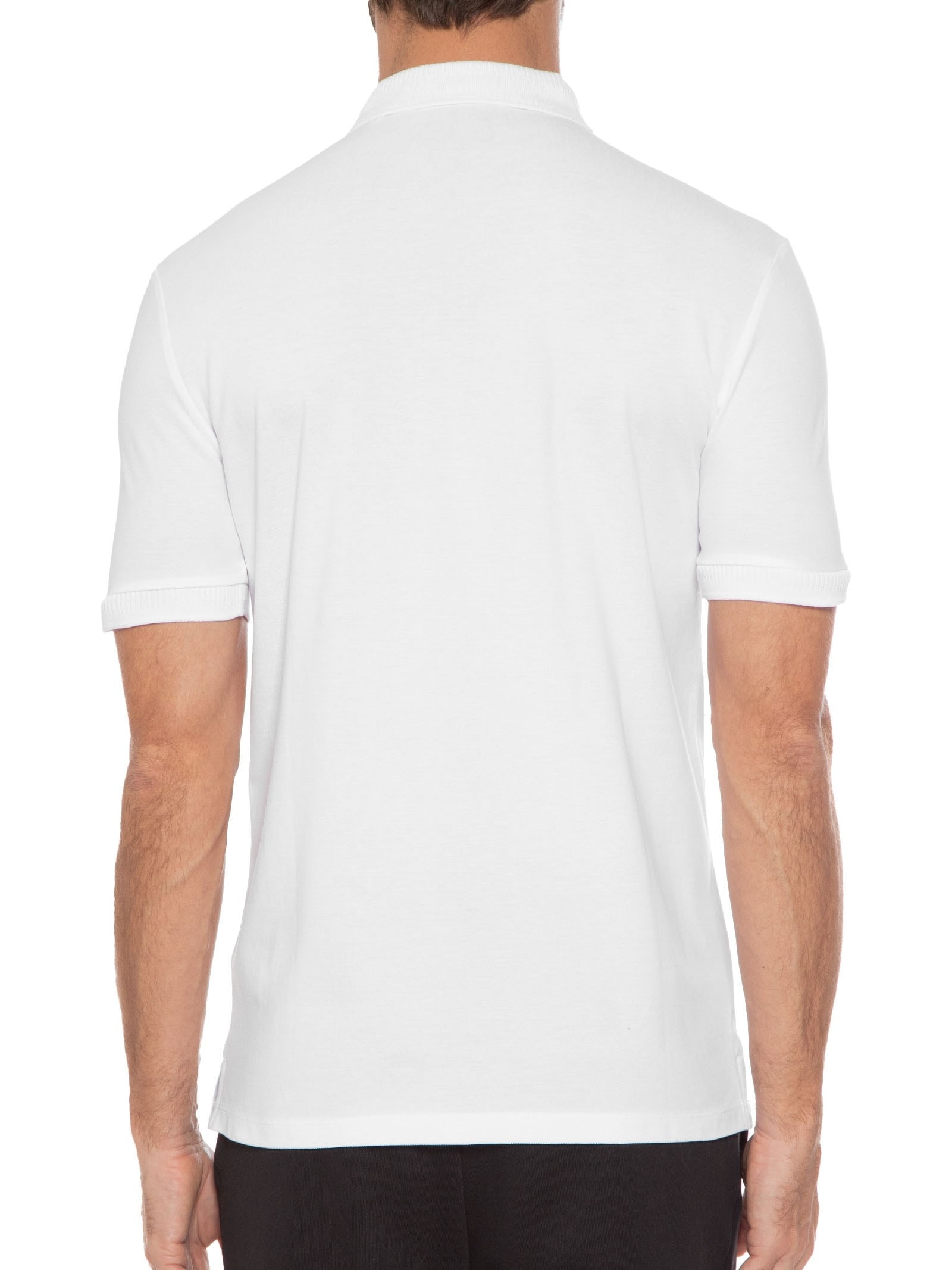 Polo Masculina Dereso Branco Hugo