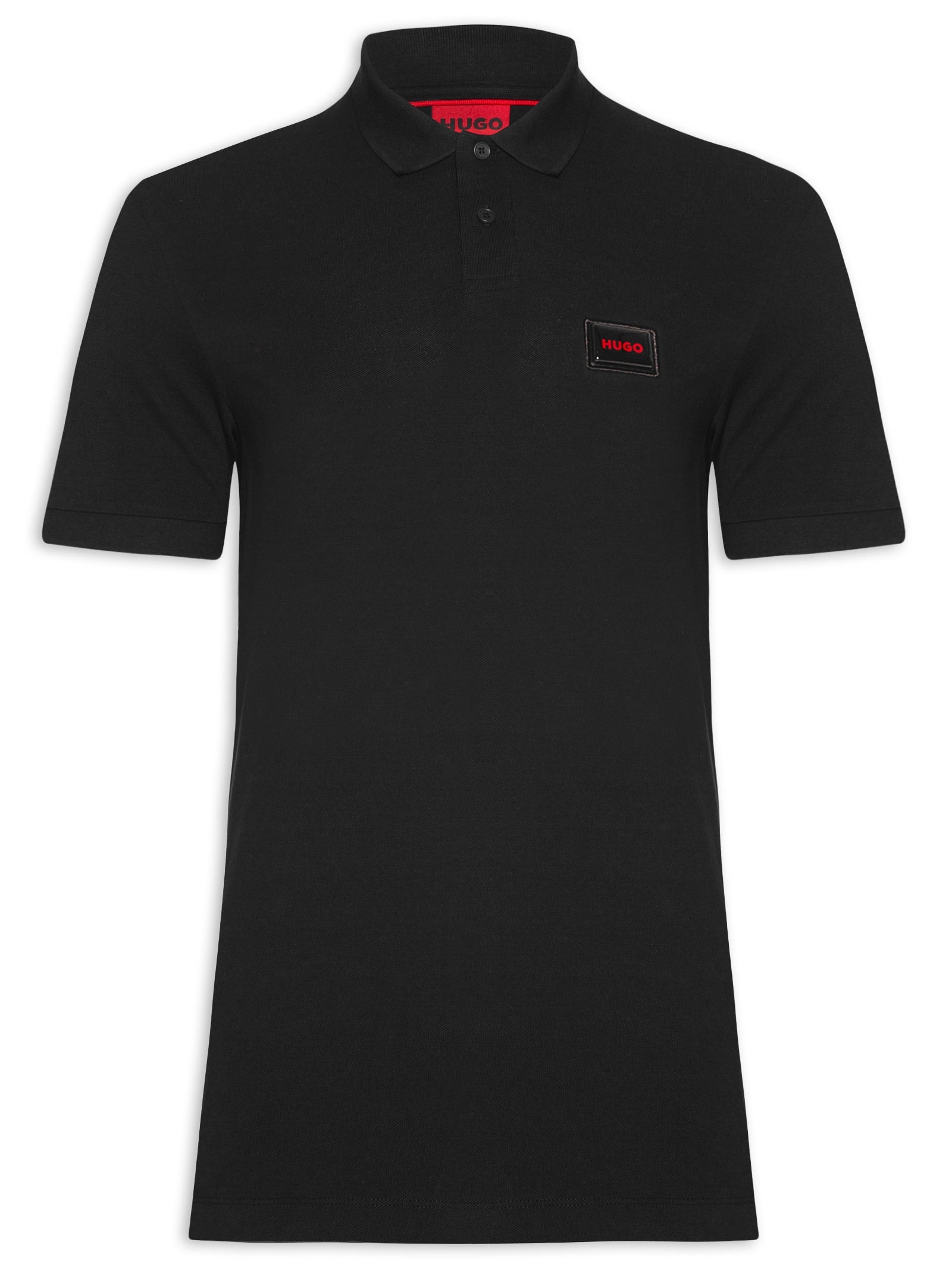 Polo Masculina Dereso Gel Preto Hugo