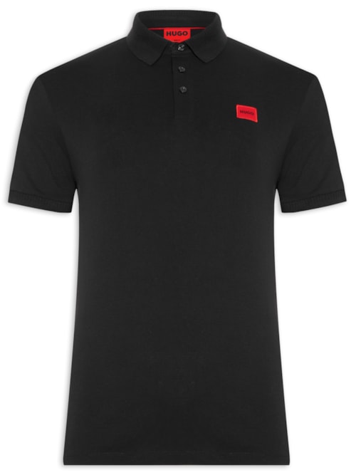 Polo Masculina Dereso – Preto