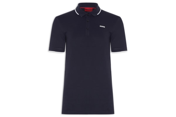 Polo Masculina Dinoso - Azul