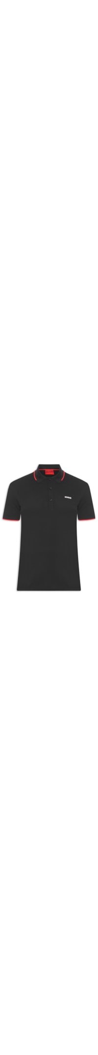 Polo Masculina Dinoso - Preto