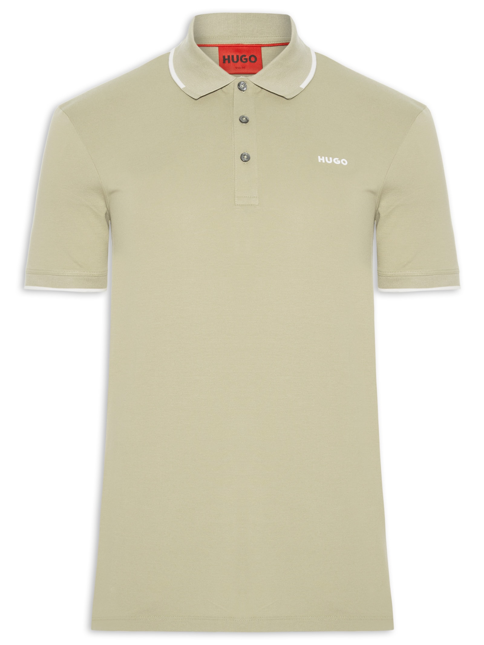 Polo Masculina Dinoso Verde Hugo