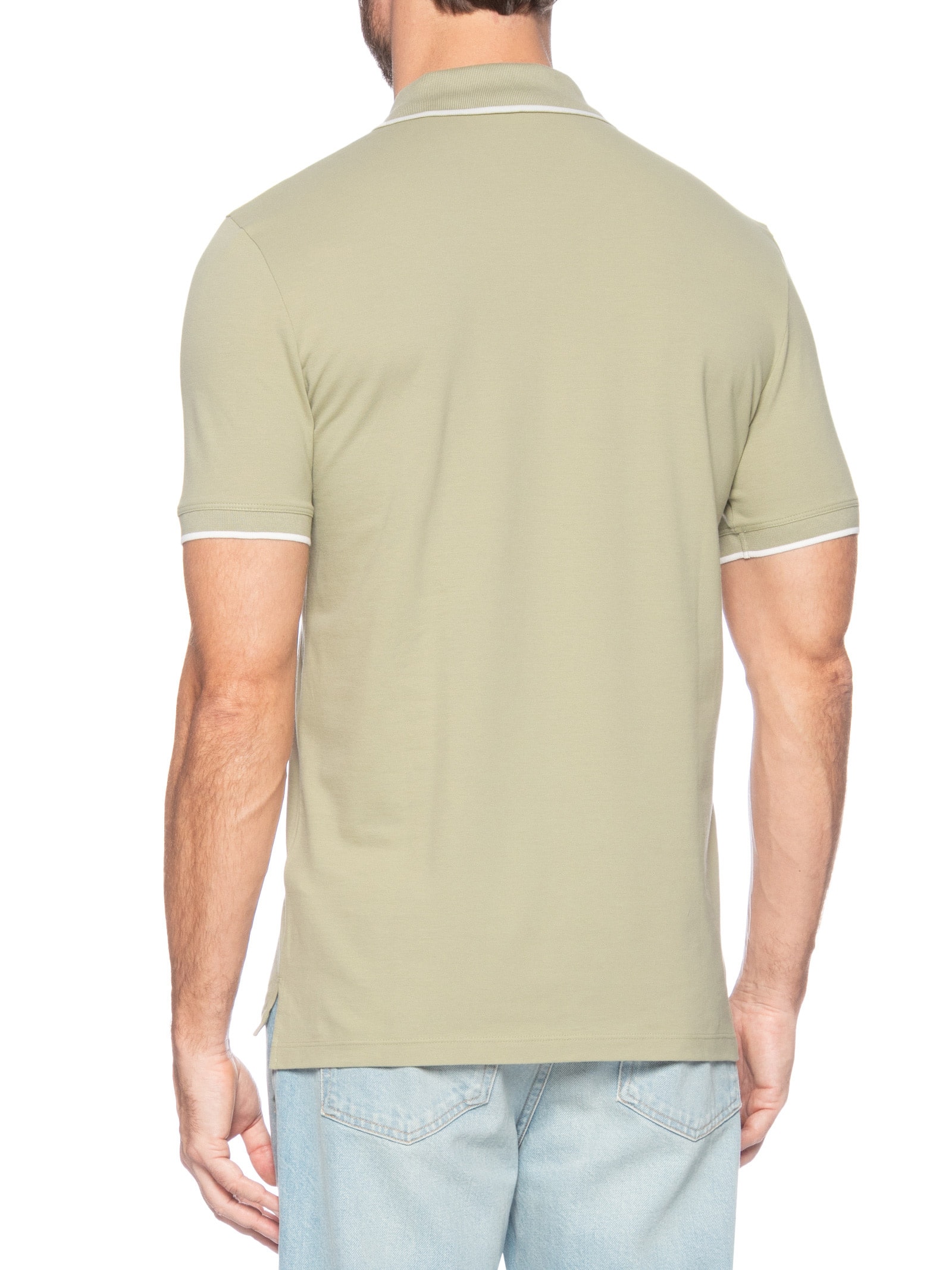 Polo Masculina Dinoso Verde Hugo