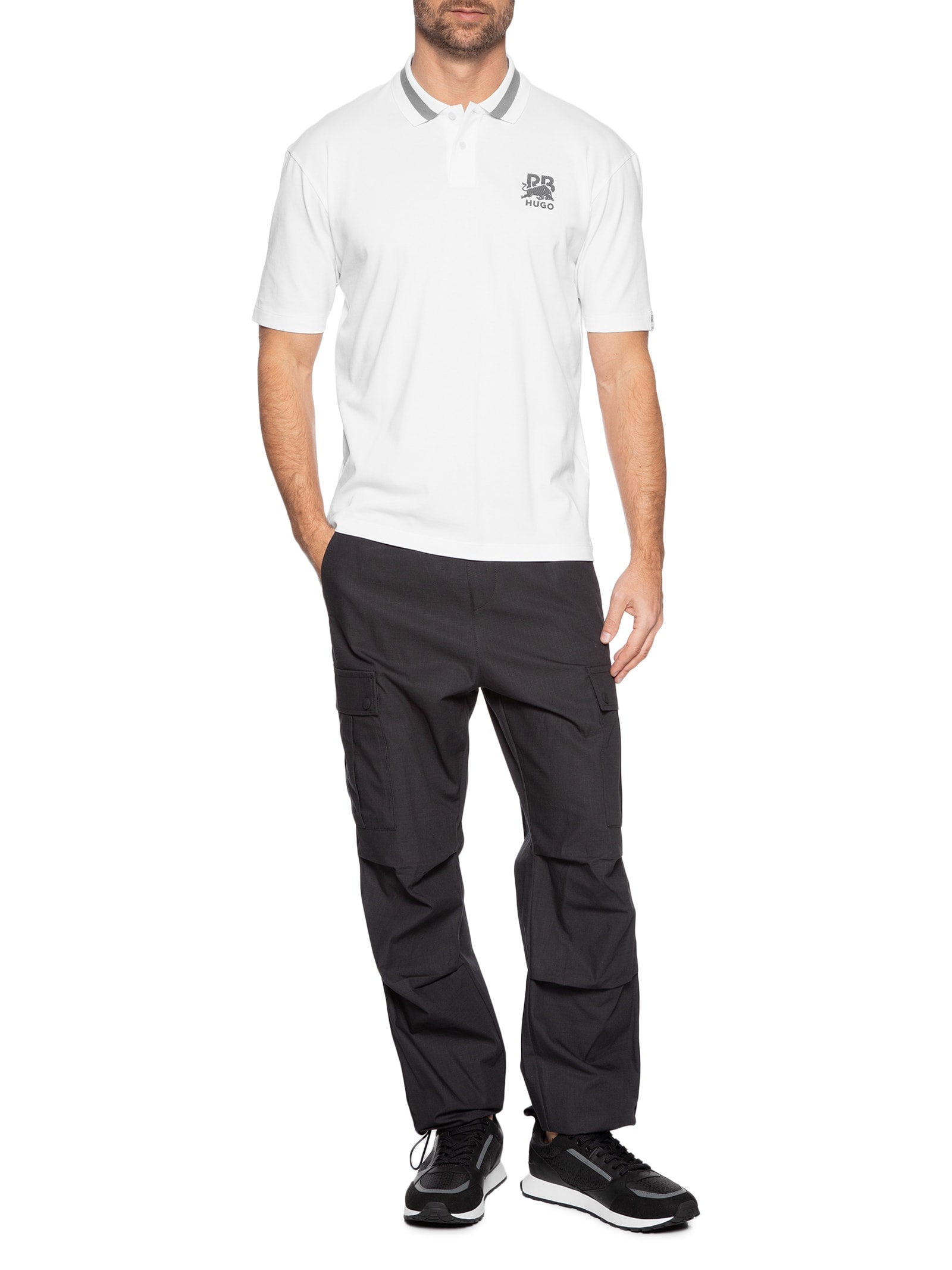 Polo Masculina Dodac Rb Branco Hugo