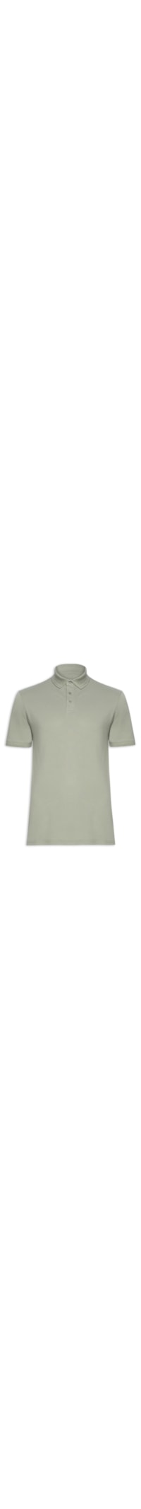 Polo Masculina Em Piquet Flex - Verde