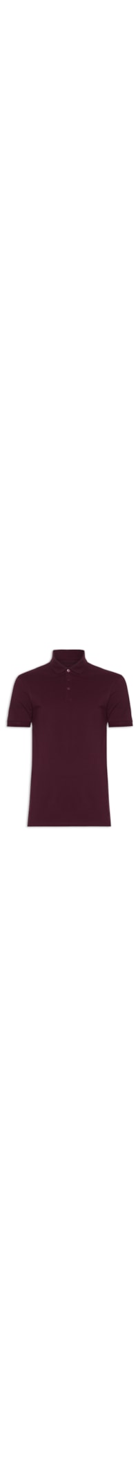 Polo Masculina Essential Básica Mod - Vermelho