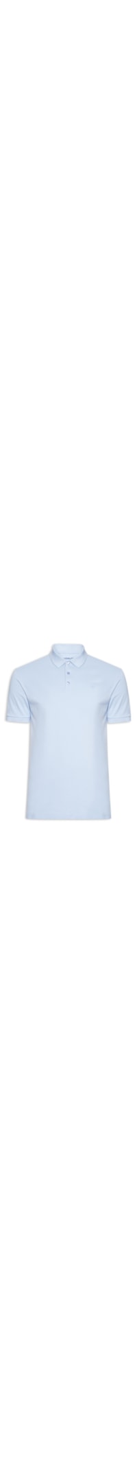 Polo Masculina Essentials Em Algodão - Azul