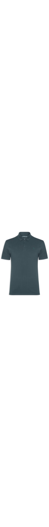 Polo Masculina Essentials Em Algodão - Verde