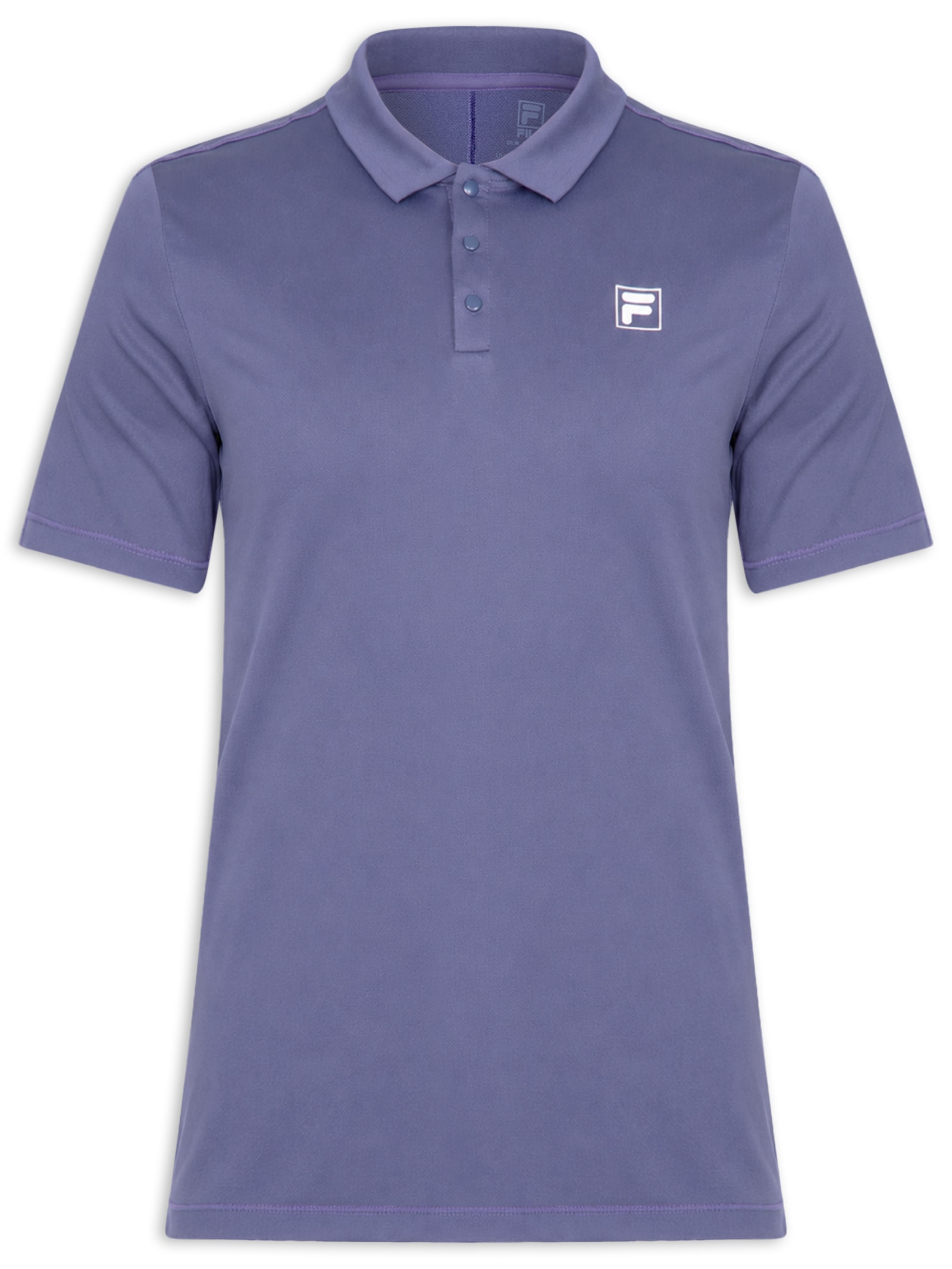 Polo Masculina Fila Tennis Line III – Azul Fila