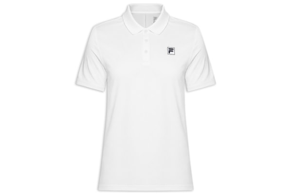 Polo Masculina Fila Tennis Line III – Branco