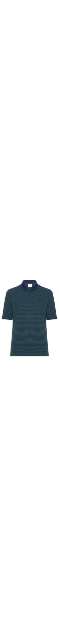 Polo Masculina Finn Boxy - Verde