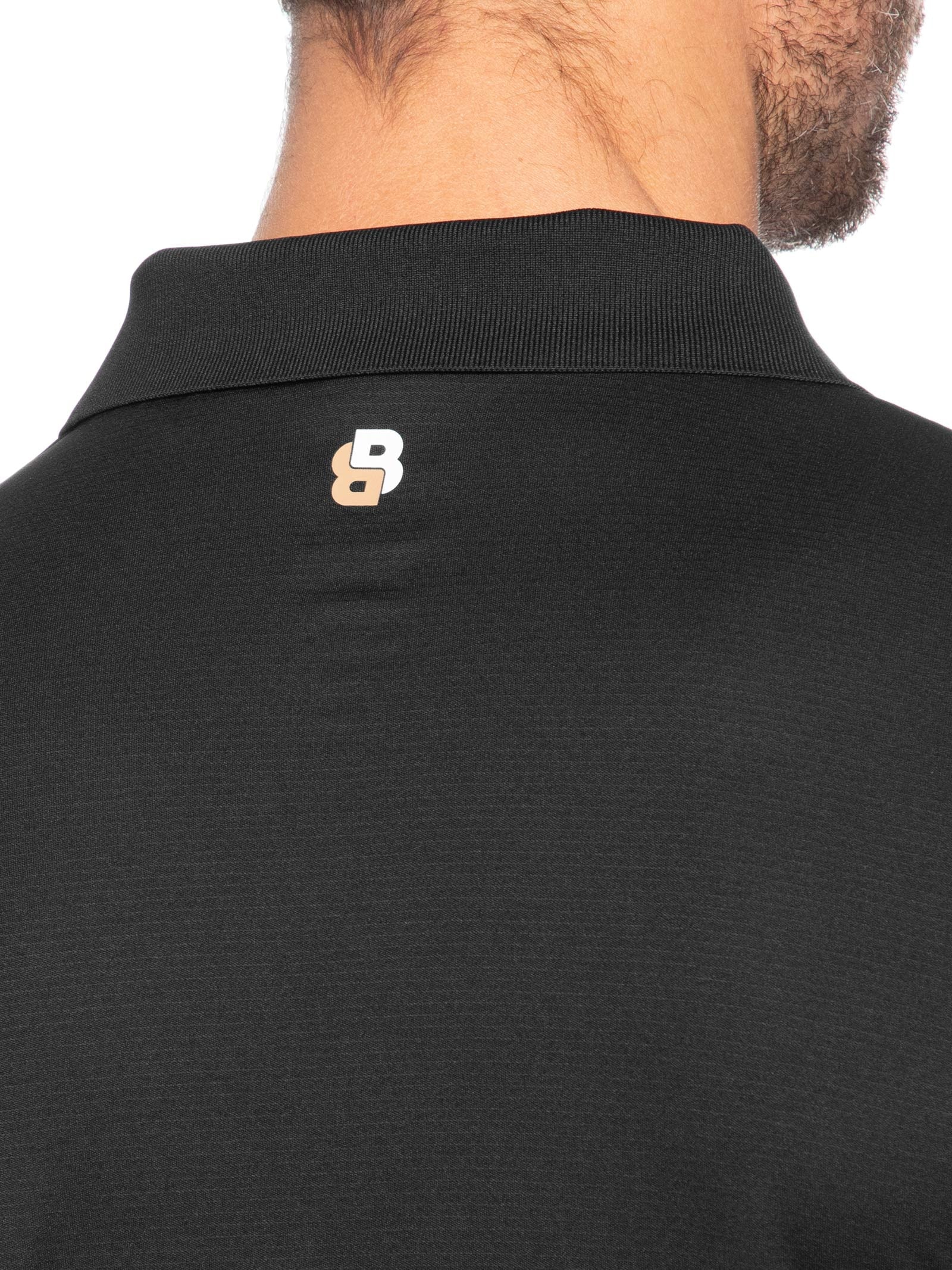 Polo Masculina Friso Regular fit Preto Boss