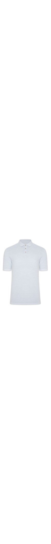 Polo Masculina George Algodão Orgânico - Azul